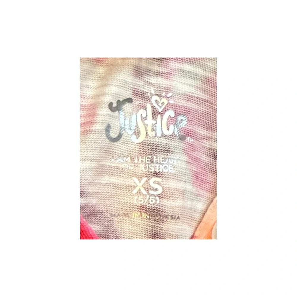 New With Tags! Justice Tie Dye XS Crop Top‎